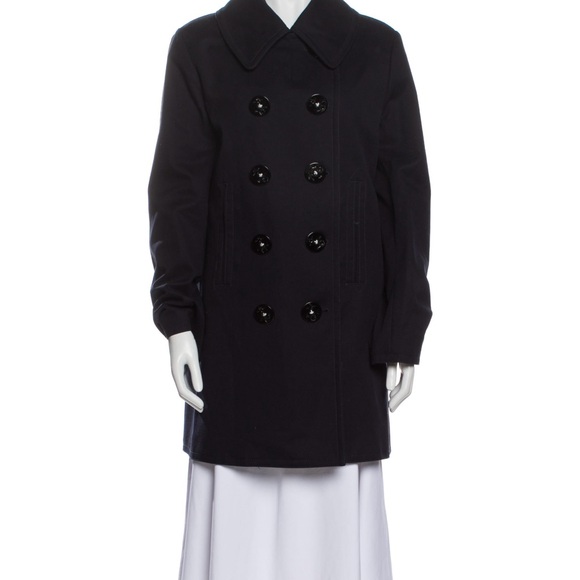 Black Double-Breasted Coat